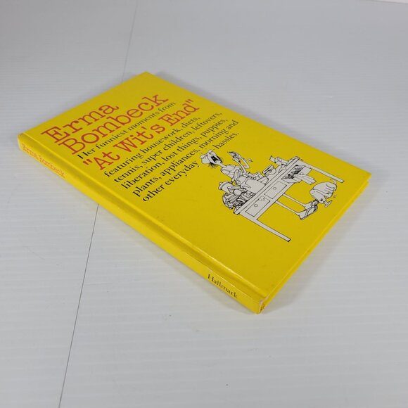 Vintage "At Wit's End" SIGNED BY Author Erma BOMBECK HARDCOVER BOOK HC - Picture 5 of 13